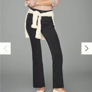 The Yaya Mid-Rise Crop Flare Jeans by Pilcro (26)